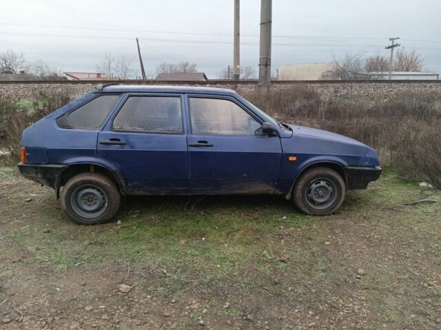 Синий ВАЗ 2109, объемом двигателя 1.5 л и пробегом 36 тыс. км за 1056 $, фото 1 на Automoto.ua