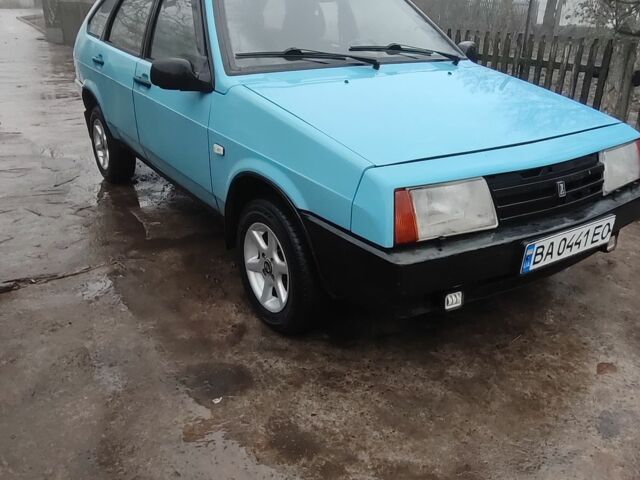 Синий ВАЗ 2109, объемом двигателя 1.3 л и пробегом 82 тыс. км за 1200 $, фото 1 на Automoto.ua