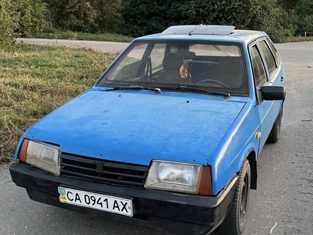 Синій ВАЗ 2109, об'ємом двигуна 1.1 л та пробігом 50 тис. км за 358 $, фото 1 на Automoto.ua