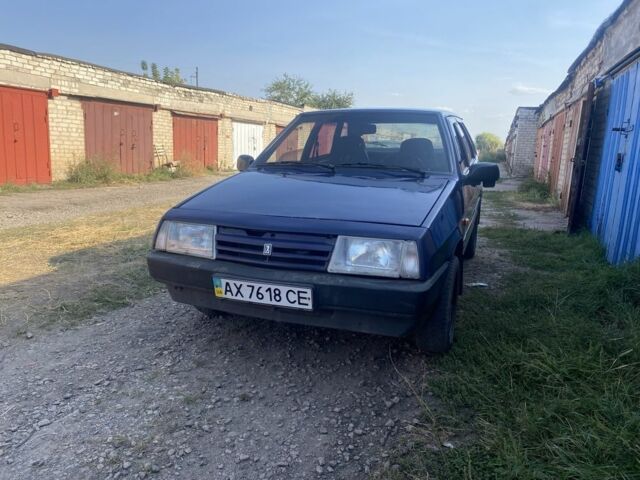 Синий ВАЗ 2109, объемом двигателя 1.5 л и пробегом 1000 тыс. км за 800 $, фото 1 на Automoto.ua