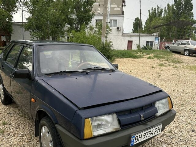 Синий ВАЗ 2109, объемом двигателя 1.3 л и пробегом 175 тыс. км за 800 $, фото 1 на Automoto.ua