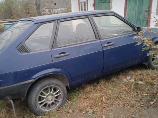 Синій ВАЗ 2109, об'ємом двигуна 1.3 л та пробігом 200 тис. км за 1200 $, фото 1 на Automoto.ua