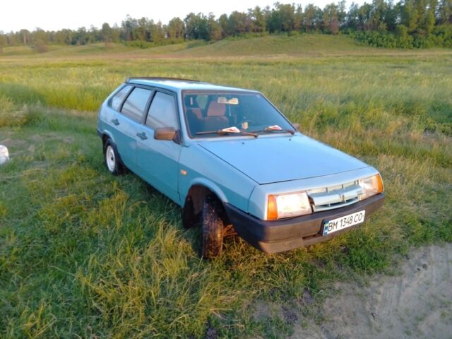 Синій ВАЗ 2109, об'ємом двигуна 1.3 л та пробігом 378 тис. км за 1300 $, фото 1 на Automoto.ua