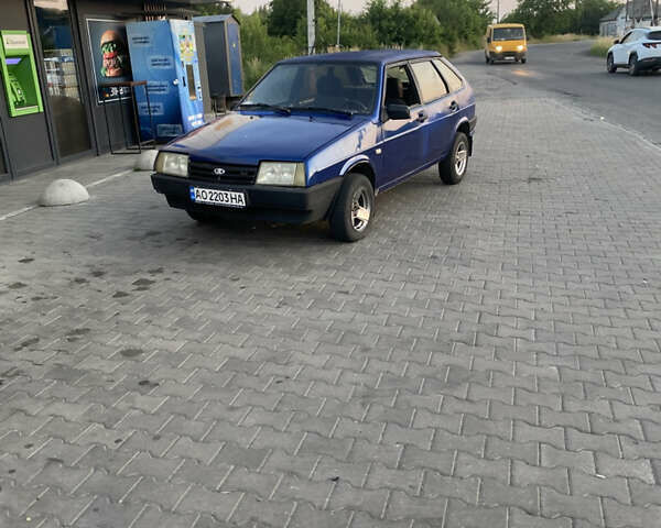 Синий ВАЗ 2109, объемом двигателя 1.29 л и пробегом 888 тыс. км за 900 $, фото 1 на Automoto.ua