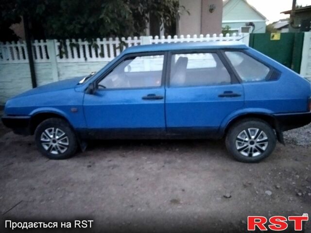 Синій ВАЗ 2109, об'ємом двигуна 1.5 л та пробігом 150 тис. км за 370 $, фото 1 на Automoto.ua