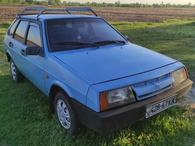 Синий ВАЗ 2109, объемом двигателя 1.3 л и пробегом 120 тыс. км за 684 $, фото 1 на Automoto.ua
