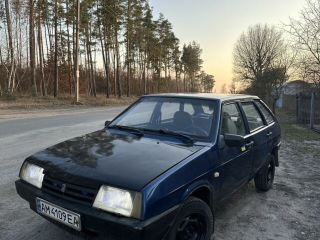Синій ВАЗ 2109, об'ємом двигуна 1.3 л та пробігом 180 тис. км за 750 $, фото 1 на Automoto.ua