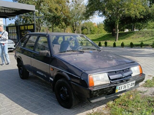 Синий ВАЗ 2109, объемом двигателя 1.3 л и пробегом 80 тыс. км за 526 $, фото 1 на Automoto.ua