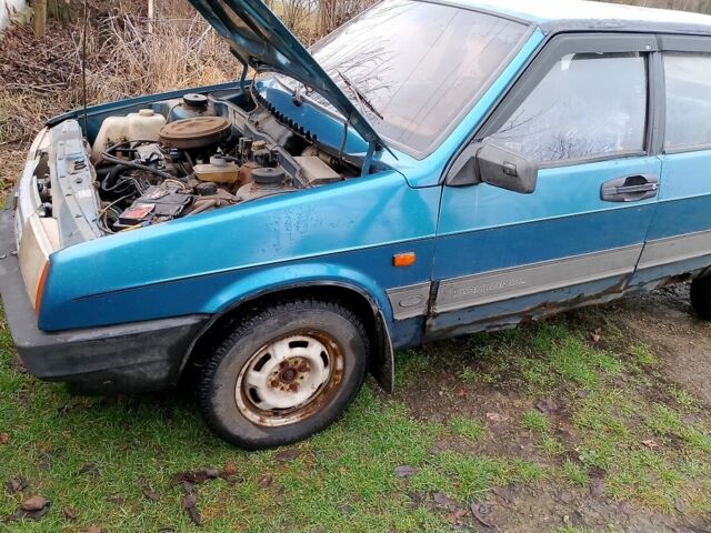 Синий ВАЗ 2109, объемом двигателя 0 л и пробегом 200 тыс. км за 284 $, фото 1 на Automoto.ua