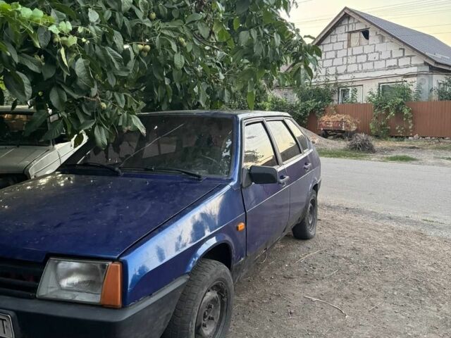 Синій ВАЗ 2109, об'ємом двигуна 1.3 л та пробігом 100 тис. км за 515 $, фото 1 на Automoto.ua