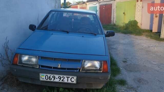 Синий ВАЗ 2109, объемом двигателя 1.3 л и пробегом 3 тыс. км за 1000 $, фото 1 на Automoto.ua