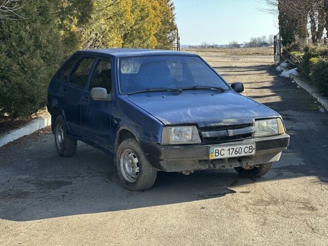 Синій ВАЗ 2109, об'ємом двигуна 1.3 л та пробігом 99 тис. км за 610 $, фото 1 на Automoto.ua