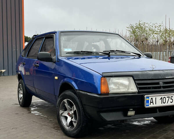 Синий ВАЗ 2109, объемом двигателя 1.29 л и пробегом 230 тыс. км за 1100 $, фото 1 на Automoto.ua