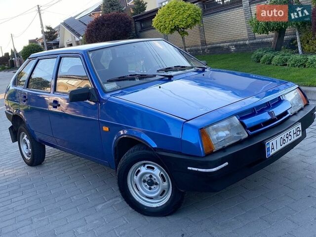 Синий ВАЗ 2109, объемом двигателя 1.29 л и пробегом 125 тыс. км за 2100 $, фото 1 на Automoto.ua