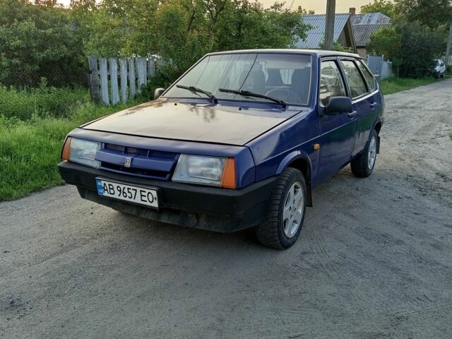 Синій ВАЗ 2109, об'ємом двигуна 1.3 л та пробігом 265 тис. км за 850 $, фото 1 на Automoto.ua