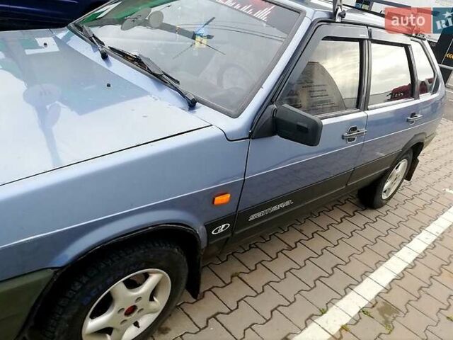 Синий ВАЗ 2109, объемом двигателя 1.3 л и пробегом 230 тыс. км за 1550 $, фото 1 на Automoto.ua