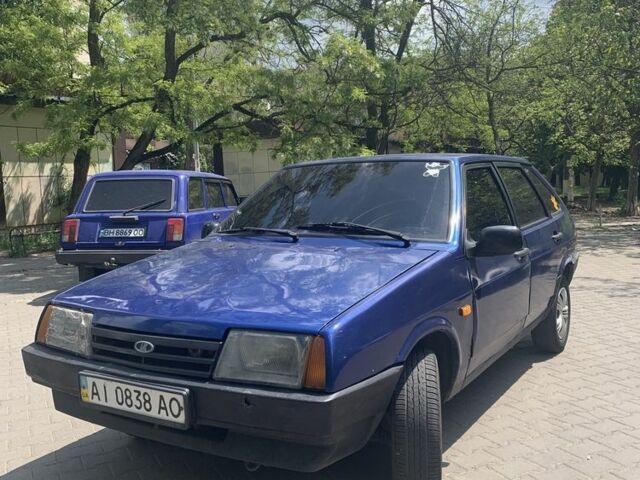 Синий ВАЗ 2109, объемом двигателя 1.6 л и пробегом 220 тыс. км за 1800 $, фото 1 на Automoto.ua