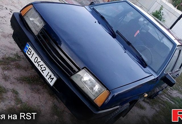 Синій ВАЗ 2109, об'ємом двигуна 1.5 л та пробігом 230 тис. км за 700 $, фото 1 на Automoto.ua