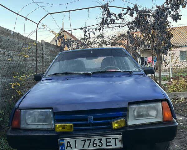 Синий ВАЗ 2109, объемом двигателя 1.3 л и пробегом 100 тыс. км за 807 $, фото 1 на Automoto.ua