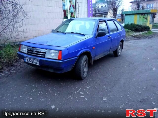 Синий ВАЗ 2109, объемом двигателя 1.3 л и пробегом 0 тыс. км за 550 $, фото 1 на Automoto.ua