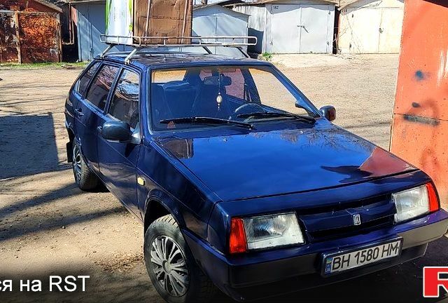 Синий ВАЗ 2109, объемом двигателя 1.5 л и пробегом 0 тыс. км за 1200 $, фото 1 на Automoto.ua