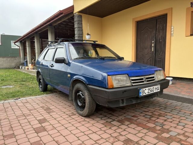 Синій ВАЗ 2109, об'ємом двигуна 1.3 л та пробігом 80 тис. км за 300 $, фото 1 на Automoto.ua