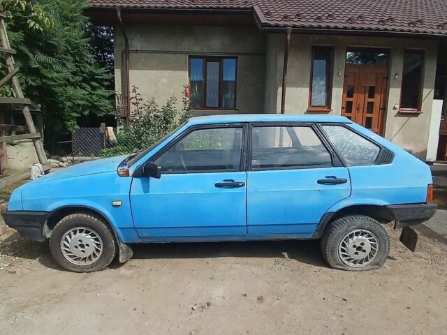 Синий ВАЗ 2109, объемом двигателя 1.29 л и пробегом 99 тыс. км за 357 $, фото 1 на Automoto.ua