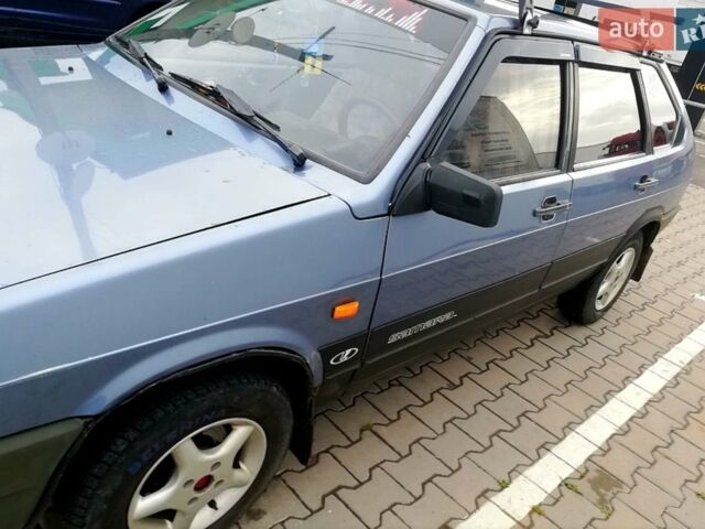 Синий ВАЗ 2109, объемом двигателя 1.3 л и пробегом 230 тыс. км за 1550 $, фото 1 на Automoto.ua