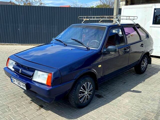 Синий ВАЗ 2109, объемом двигателя 1.5 л и пробегом 123 тыс. км за 750 $, фото 1 на Automoto.ua