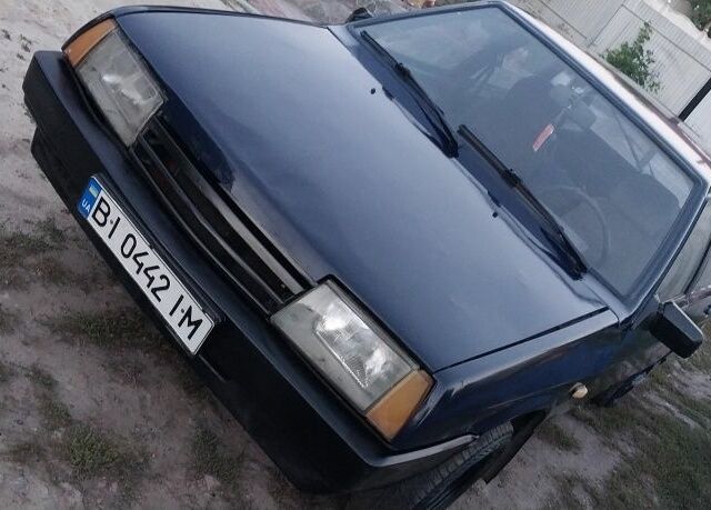 Синий ВАЗ 2109, объемом двигателя 1.5 л и пробегом 230 тыс. км за 777 $, фото 1 на Automoto.ua
