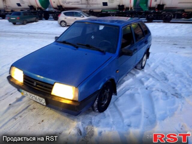 Синий ВАЗ 2109, объемом двигателя 1.3 л и пробегом 0 тыс. км за 750 $, фото 1 на Automoto.ua