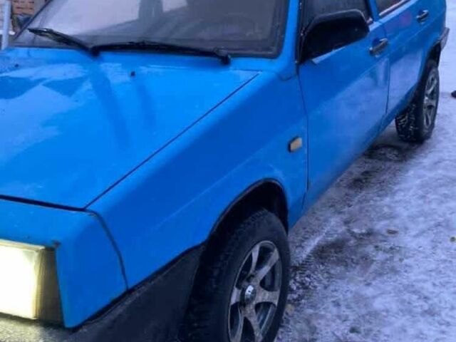 Синий ВАЗ 2109, объемом двигателя 1.5 л и пробегом 34 тыс. км за 954 $, фото 1 на Automoto.ua