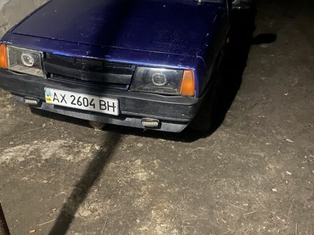 Синій ВАЗ 2109, об'ємом двигуна 1.5 л та пробігом 222 тис. км за 800 $, фото 1 на Automoto.ua