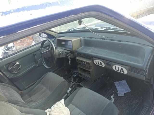 Синій ВАЗ 2109, об'ємом двигуна 1 л та пробігом 150 тис. км за 601 $, фото 1 на Automoto.ua