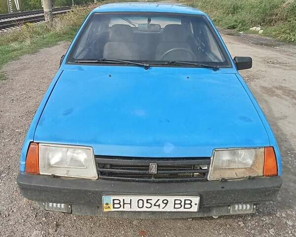 Синий ВАЗ 2109, объемом двигателя 1.3 л и пробегом 298 тыс. км за 1000 $, фото 1 на Automoto.ua