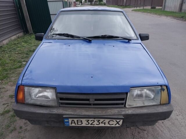 Синий ВАЗ 2109, объемом двигателя 1.5 л и пробегом 200 тыс. км за 750 $, фото 1 на Automoto.ua