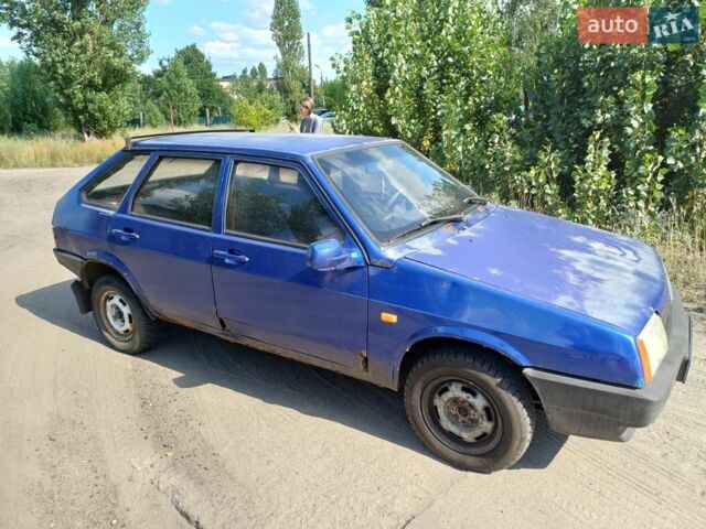 Синій ВАЗ 2109, об'ємом двигуна 1.5 л та пробігом 150 тис. км за 499 $, фото 1 на Automoto.ua