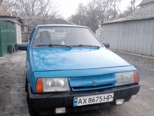 Синій ВАЗ 2109, об'ємом двигуна 1.5 л та пробігом 60 тис. км за 1000 $, фото 1 на Automoto.ua
