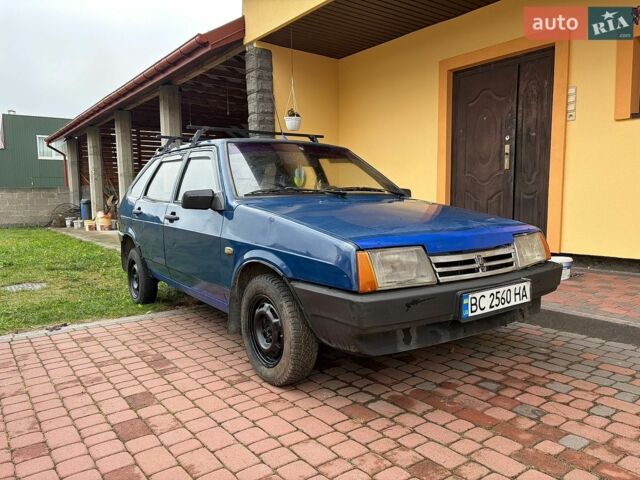 Синий ВАЗ 2109, объемом двигателя 1.3 л и пробегом 80 тыс. км за 700 $, фото 1 на Automoto.ua