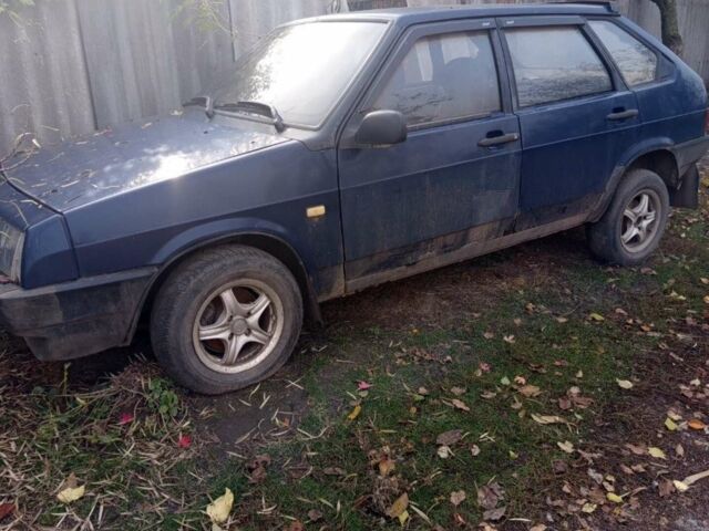 Синий ВАЗ 2109, объемом двигателя 1.5 л и пробегом 100 тыс. км за 712 $, фото 1 на Automoto.ua