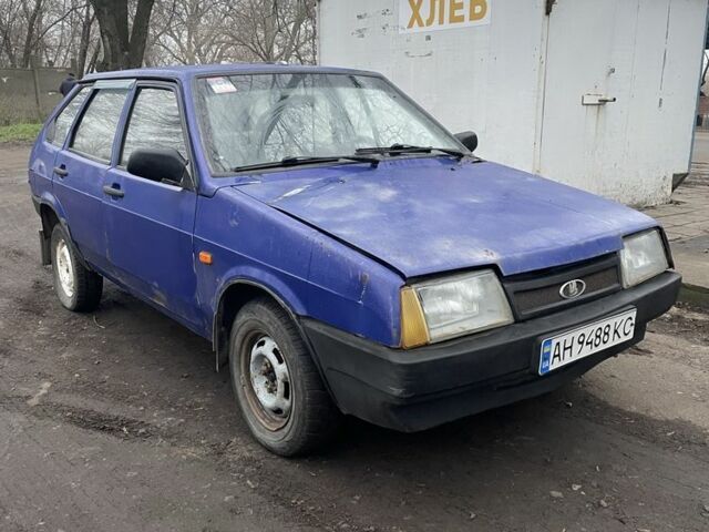 Синій ВАЗ 2109, об'ємом двигуна 1.5 л та пробігом 18 тис. км за 427 $, фото 1 на Automoto.ua