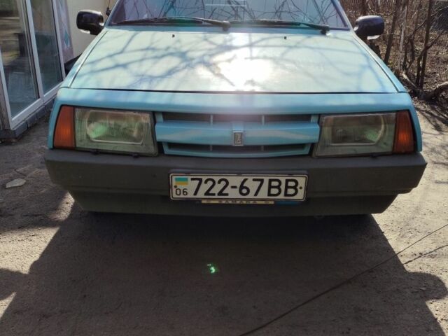 Синий ВАЗ 2109, объемом двигателя 1.3 л и пробегом 93 тыс. км за 850 $, фото 1 на Automoto.ua