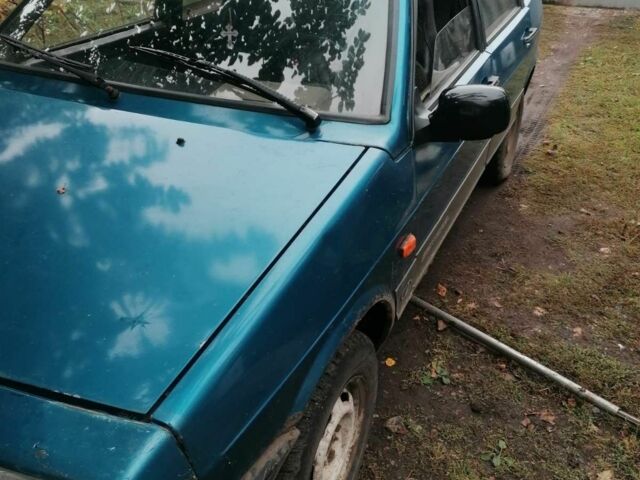Синий ВАЗ 2109, объемом двигателя 1.3 л и пробегом 3 тыс. км за 1050 $, фото 1 на Automoto.ua