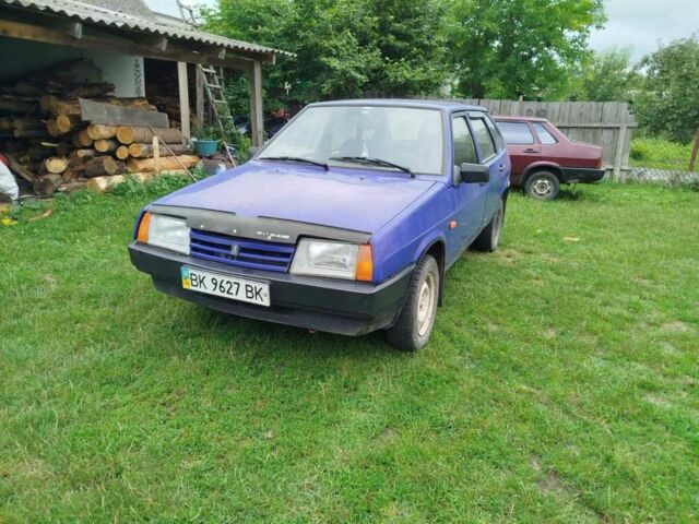 Синій ВАЗ 2109, об'ємом двигуна 0 л та пробігом 89 тис. км за 594 $, фото 1 на Automoto.ua