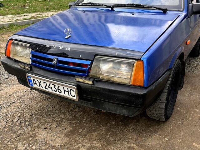 Синий ВАЗ 2109, объемом двигателя 1.5 л и пробегом 120 тыс. км за 1300 $, фото 1 на Automoto.ua