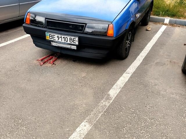 Синій ВАЗ 2109, об'ємом двигуна 1.5 л та пробігом 123 тис. км за 1000 $, фото 1 на Automoto.ua