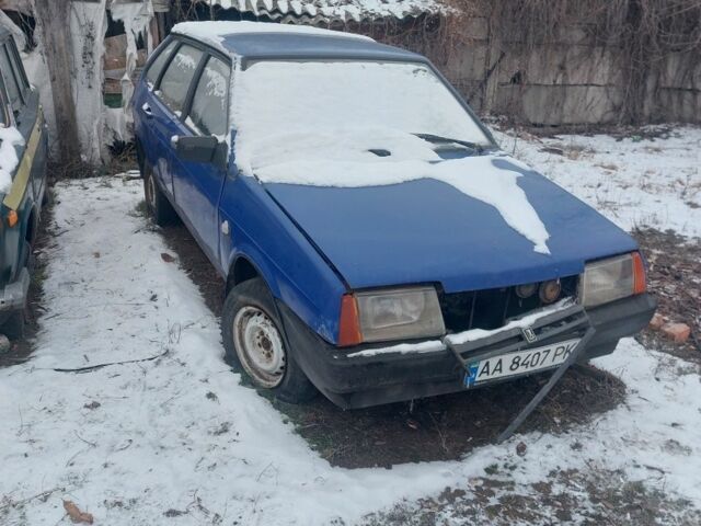 Синий ВАЗ 2109, объемом двигателя 0 л и пробегом 342 тыс. км за 209 $, фото 1 на Automoto.ua