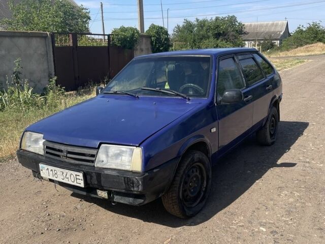 Синий ВАЗ 2109, объемом двигателя 0 л и пробегом 1000 тыс. км за 750 $, фото 1 на Automoto.ua
