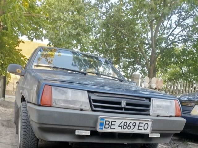 Синий ВАЗ 2109, объемом двигателя 1.3 л и пробегом 30 тыс. км за 1088 $, фото 1 на Automoto.ua