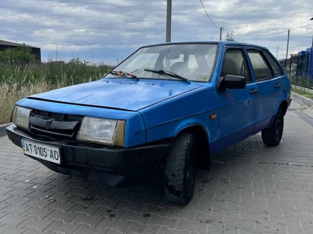 Синий ВАЗ 2109, объемом двигателя 1.5 л и пробегом 300 тыс. км за 315 $, фото 1 на Automoto.ua